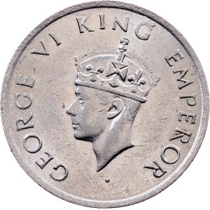 British India, 1/2 Rupee 1946, Bombay
