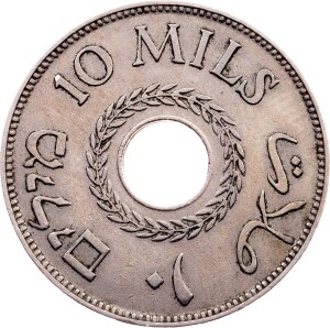 British Palestine, 10 Mils 1933, London