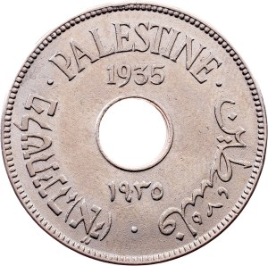 British Palestine, 10 Mils 1935, London