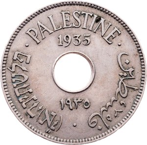 British Palestine, 10 Mils 1935, London