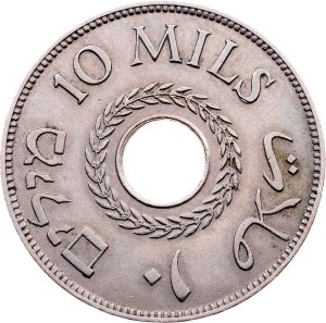 British Palestine, 10 Mils 1935, London