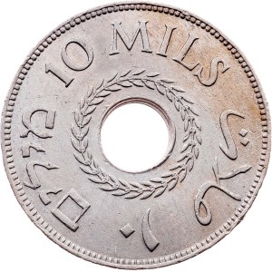 British Palestine, 10 Mils 1940, London