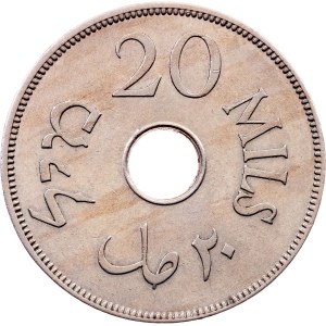 British Palestine, 20 Mils 1940, London