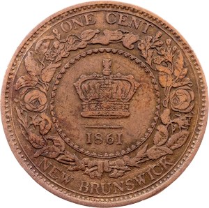 Canada, 1 Cent 1861, London