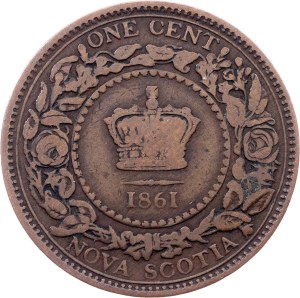 Canada, 1 Cent 1861, London