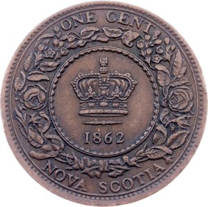 Canada, 1 Cent 1862, London