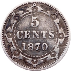Canada, 5 Cents 1870, London