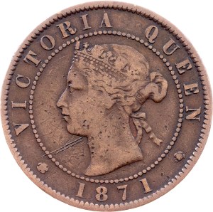 Canada, 1 Cent 1871, Heaton