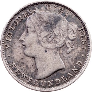Canada, 20 Cents 1873, London