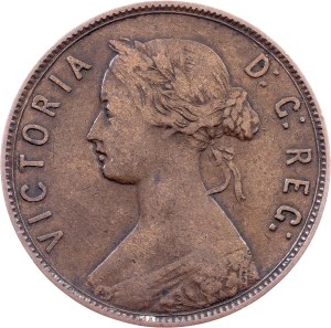 Canada, 1 Cent 1876, Heaton