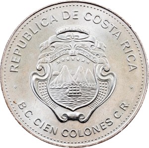 Costa Rica, 100 Colones 1979, Fort Saskatchewan