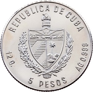 Cuba, 5 Pesos 1982, Havana