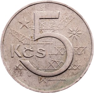 Czechoslovakia , 5 Korun 1966