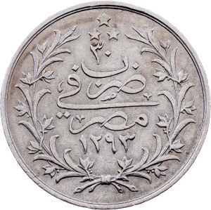 Egypt, 2 Qirsh 1293 (1904), Heaton