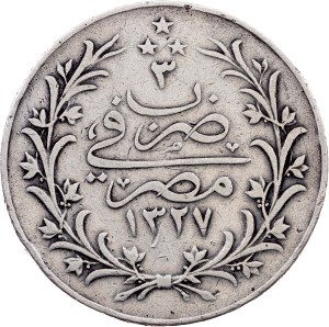 Egypt, 10 Qirsh 1327 (1911), Heaton