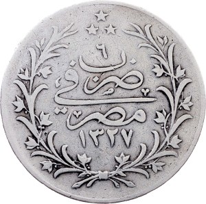 Egypt, 10 Qirsh 1327 (1913), Heaton