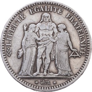 France, 5 Francs 1849, A, Paris