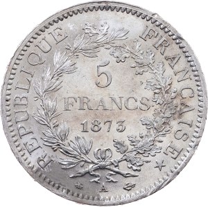 France, 5 Francs 1873, A, Paris