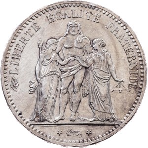 France, 5 Francs 1874, K, Bordeaux