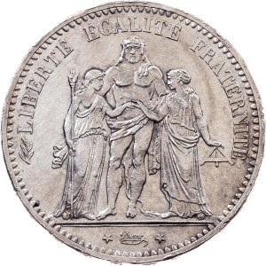 France, 5 Francs 1874, K, Bordeaux