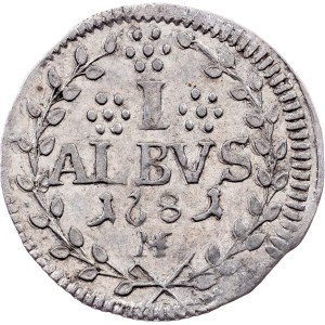 Germany, 1 Albus 1681, Mainz