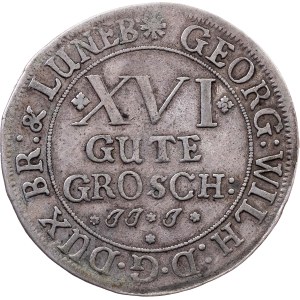 Germany, 16 Gute Groschen 1698, JJJ
