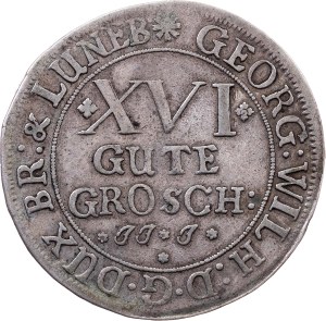 Germany, 16 Gute Groschen 1698, JJJ