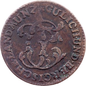 Germany, 1/2 Stuber 1783, Düsseldorf