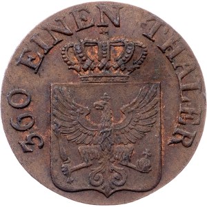 Germany, 1 Pfennig 1821, D, Düsseldorf