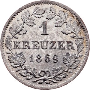 Germany, 1 Kreuzer 1869, Munich