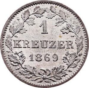 Germany, 1 Kreuzer 1869, Munich