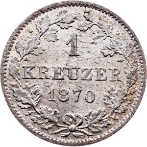 Germany, 1 Kreuzer 1870, Munich