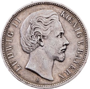 Germany, 5 Mark 1874, D