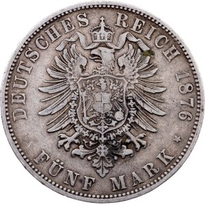Germany, 5 Mark 1876, C