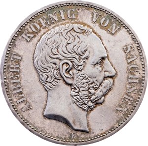 Germany, 5 Mark 1900, E