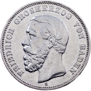 Germany, 5 Mark 1901, G