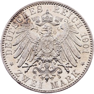 Germany, 2 Mark 1901