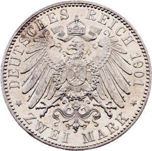 Germany, 2 Mark 1901
