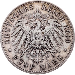 Germany, 5 Mark 1903, A