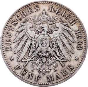 Germany, 5 Mark 1903, A