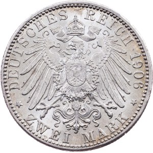 Germany, 2 Mark 1906, Karlsruhe
