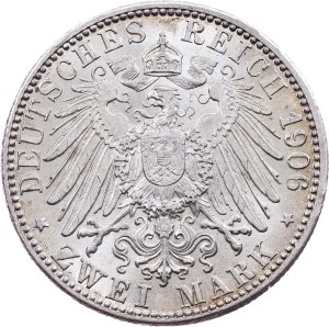 Germany, 2 Mark 1906, Karlsruhe