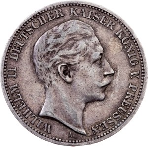 Germany, 3 Mark 1908, A