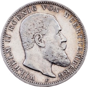Germany, 3 Mark 1909, F