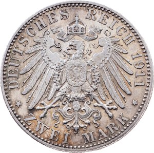 Germany, 2 Mark 1911, D