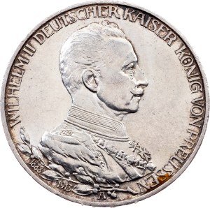 Germany, 3 Mark 1913, A