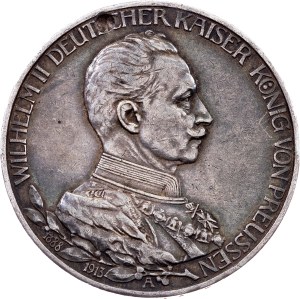 Germany, 3 Mark 1913, A