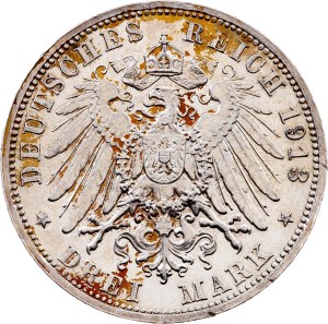 Germany, 3 Mark 1913, E