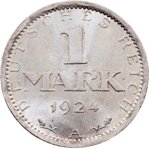 Germany, 1 Mark 1924, A