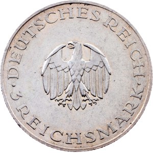 Germany, 3 Reichsmark 1929, G